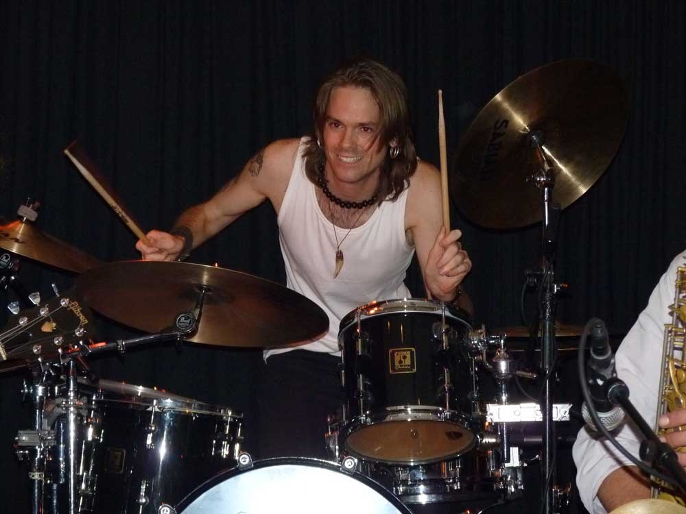Drummer Sven Bakker
