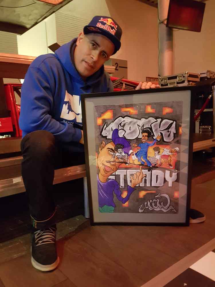 Crazy Legs with Crazy Legs (Rock Steady Crew) @ Urban Matterz, Cacao Fabriek, Helmond (2017) (svenimal.art)