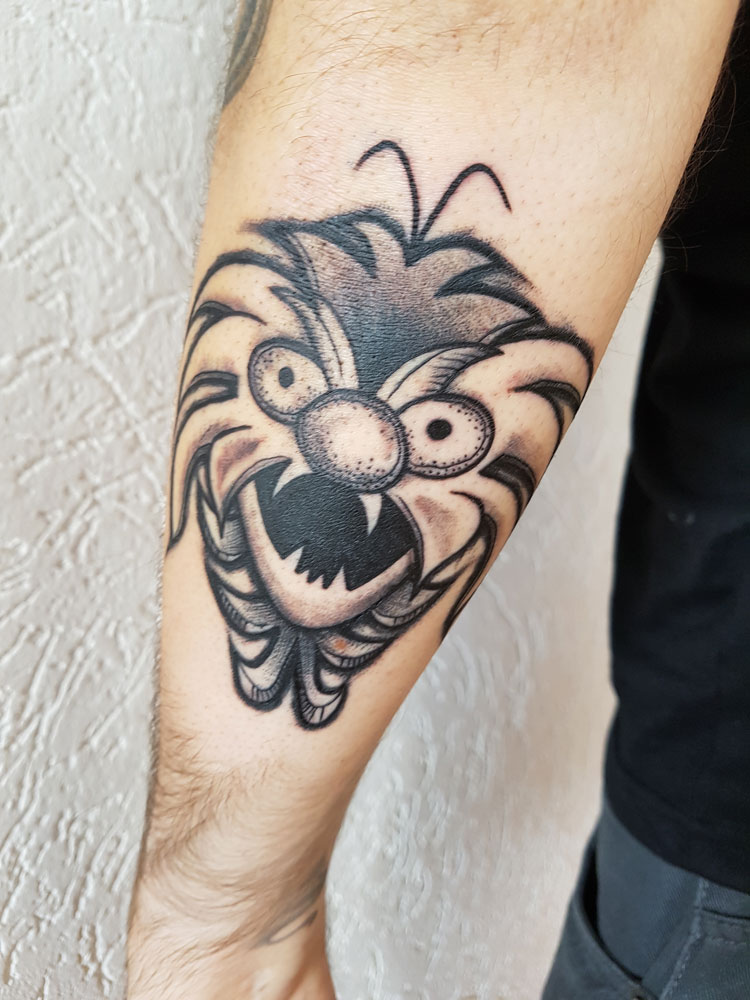 Svenimal Tattoo by Tattoo Say @ BB Tattoos, 50 Rue Du Faubourg-Du-Temple, Paris (Now @ Bussy-Saint-Georges 77)