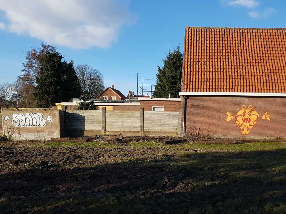 Svenimal graffiti character piece bombing @ Gb (svenimal.art) (2018)