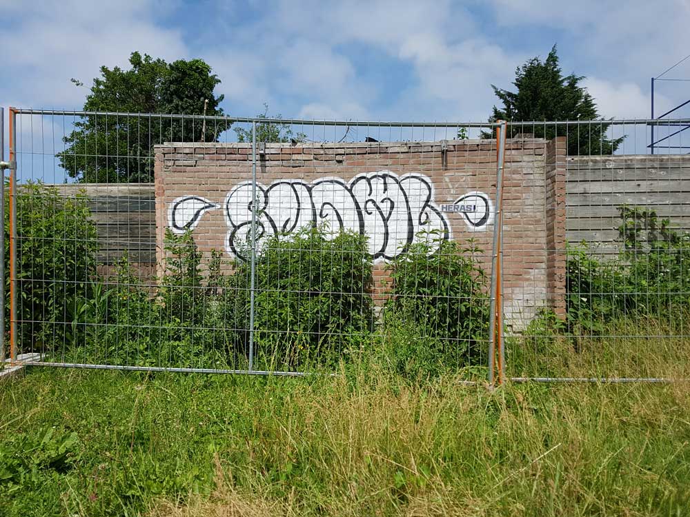 Svenimal graffiti piece bombing @ Gb (svenimal.art) (2018)
