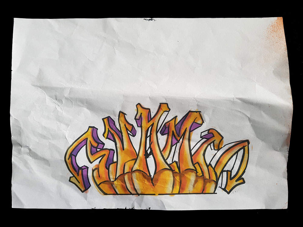 Svenimal bubble piece @ Flevopark, Amsterdam (svenimal.art) (2018)