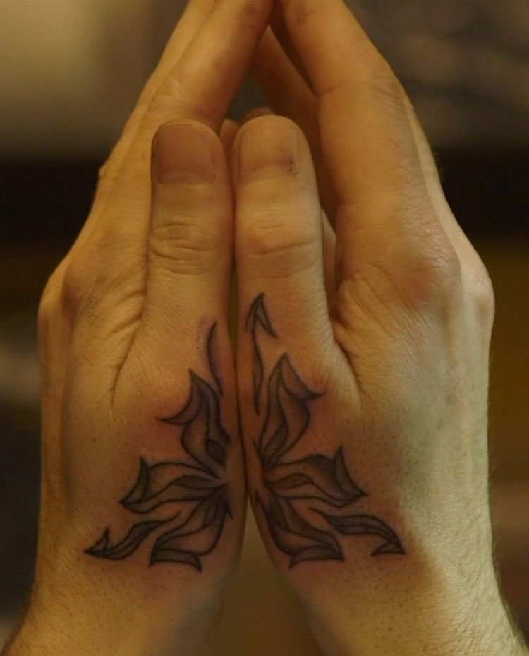 Sun tattoo design tattooed by Remy van Deinum @ Angel In flames Tattoo, Hoorn (2019) (svenimal.art)